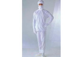 Antistatic Working Suit,5mm Stripe,White
