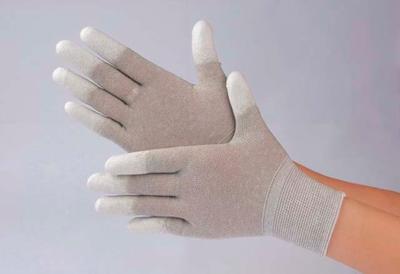 ESD Copper PU Top Fit Glove