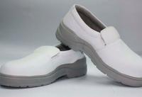 PU ESD Safe Shoes, White